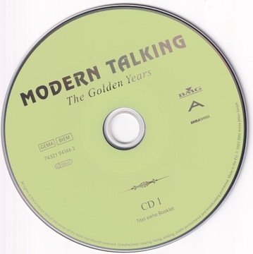 MODERN TALKING THE GOLDEN YEARS BOX 3 CD BEST OF