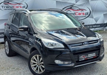 Ford Kuga II SUV 2.0 Duratorq TDCi 140KM 2013 Ford Kuga 2.0 Diesel 150 KM 4x4 Titanium bezwypadkowa oplacona 2.0 Diesel