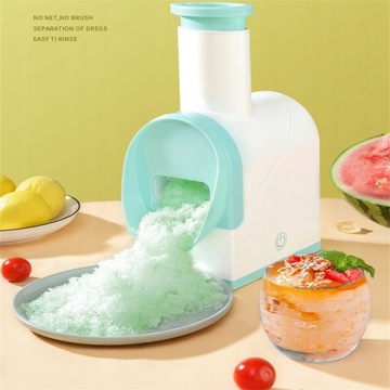 Electric Ice Crusher Shave Ice Device USB Charging