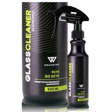 WRAPSTER GLASS CLEANER PREPARAT DO MYCIA SZYB 0,5L