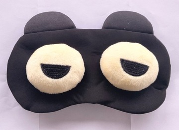 ПОВЯЗКА ДЛЯ СНЯТИЯ МАСКА РАССЛАБЛЯЮЩАЯ ГЛАЗ OLDMAN НА Резинка ЧЕРНАЯ