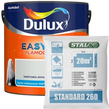 Dulux EasyCare Farba Beztroska Zima 2,5L + GRATIS