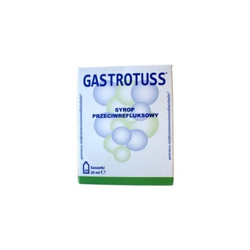 Gastrotuss syrop przeciwrefluksowy 20saszetek 20ml