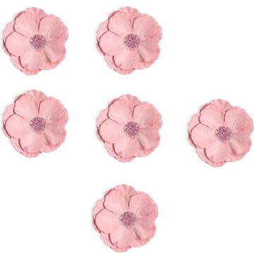 Kwiaty Clematis beżowe Galeria Papieru 6 szt.