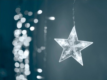 ЛАМПЫ СВЕТОВАЯ ГИРЛЯНДИЯ 138 LED ШТОРА ХОЛОДНАЯ