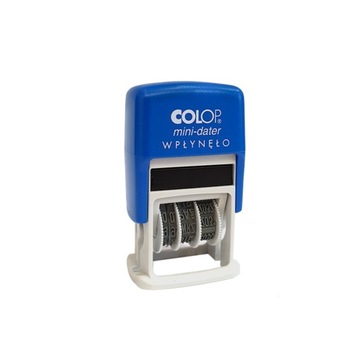 MINI DATOWNIK PIECZĄTKA AUTOMAT Colop Printer S160/L2 POLSKI WPŁYNĘŁO