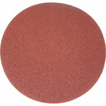 10szt PAPIER ŚCIERNY RZEP KRĄŻEK DYSK 225mm P100