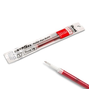 WKŁAD PENTEL LR7 do EnerGel 0,7mm Czerwony 1szt
