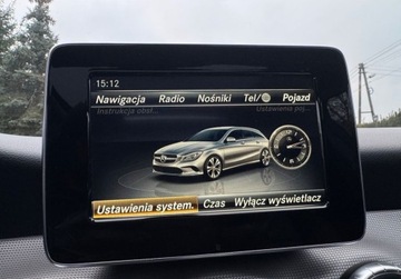 Mercedes CLA C117 Coupe Facelifting 1.5 180 d 109KM 2017 Mercedes-Benz CLA FullLed Alu Kamera Virtual Panorama Navi Serwis Piekny G, zdjęcie 9