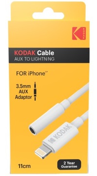 Адаптер Apple Lightning Mini Jack 3,5 мм для iPhone