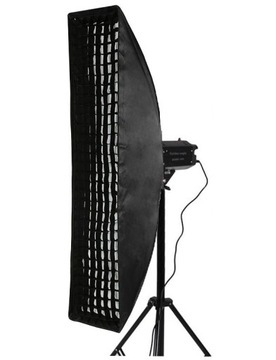 Softbox 35x160cm STRIP z gridem, mocowanie Bowens