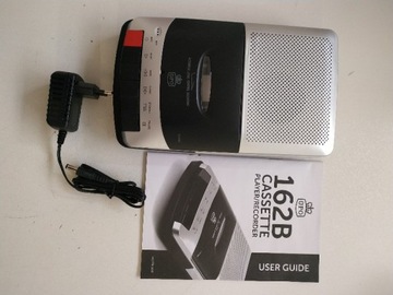 ПОРТАТИВНЫЙ МАГНИТОФОН GPO W0162B