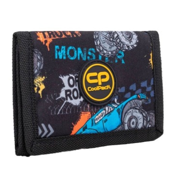 ТОНКИЙ ДЕТСКИЙ КОШЕЛЕК COOLPACK НА ЗАВИСКЕ MONSTER