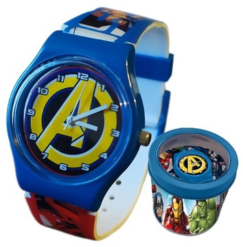 AVENGERS ZEGAREK WSKAZÓWKOWY DLA DZIECI MARVEL