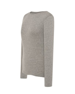 Szara PODKOSZULKA damska Z DŁUGIM RĘKAWEM r. S