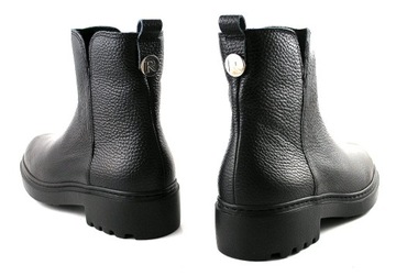 RYŁKO I2VY2 Ботильоны, черные, лицевая кожа, R.37