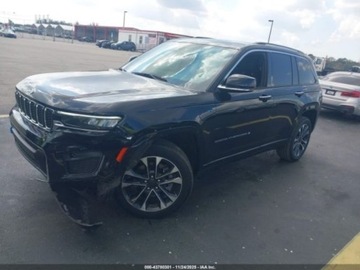 Jeep Grand Cherokee V 2023 Jeep Grand Cherokee 2023r., 4x4, 2.0L Hybrid, Overland 2.0 Hybryda 270KM, zdjęcie 6