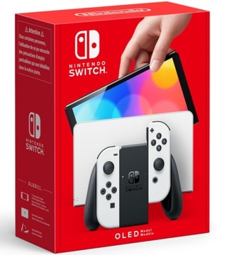 Консоль Nintendo Switch OLED, белая