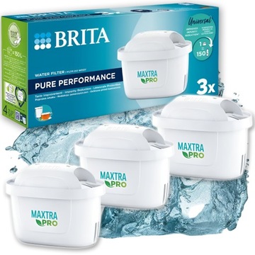 Filtr wkład do wody filtrujący Brita Maxtra Pro Pure Performance 3 szt