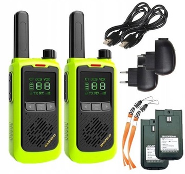 2x Krótkofalówka BAOFENG BF-T17 Walkie-Talkie PMR