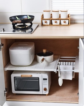 ТЕЛЕСКОПИЧЕСКАЯ ПОЛКА ДЛЯ ХРАНЕНИЯ 70-120/24 СМ