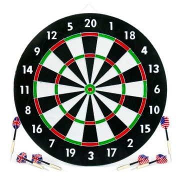 ЩИТОВАЯ БУМАЖНАЯ ДОСКА ДЛЯ ДАРТС ДАРТС + ДАРТС