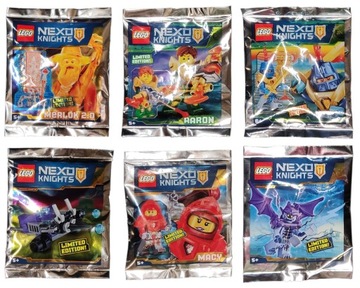 LEGO Nexo Knights Minifigure Polybag zestaw 6szt. [N51]