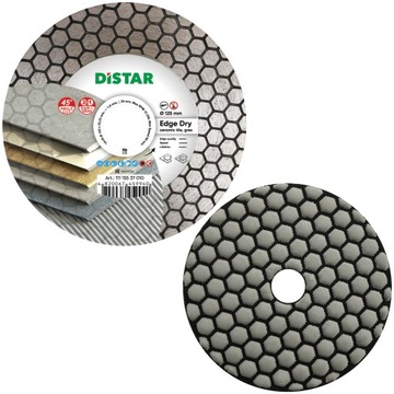 DISTAR EDGE DRY 125 MM - Tarcza do cięcia gresu + TOPDIAM DDS 100 mm G. 200