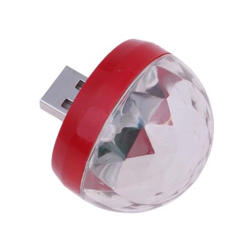 USB Mini Ball Портативное светодиодное освещение для вечеринок в стиле деко