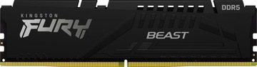 Pamięć Kingston Fury Beast, DDR5, 8 GB, 5200MHz, CL40 (KF552C40BB8)