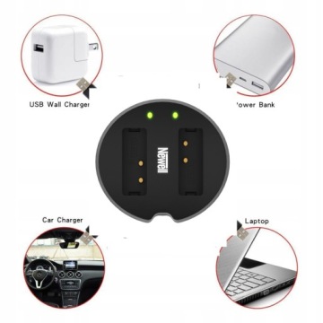 USB-зарядное устройство + аккумулятор для CANON EOS RP R8 R10 R50 R100 77D 760D LP-E17