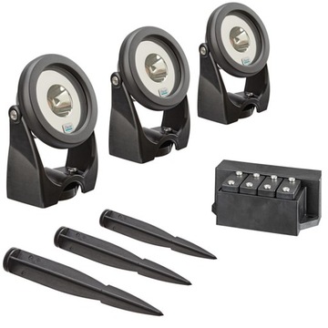 Oase LunAqua Power LED Set 3 светодиодных точечных светильника 5,8 Вт