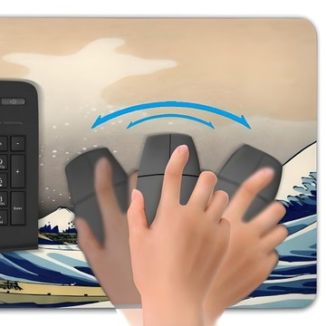 ИГРОВОЙ КОВРИК ДЛЯ МЫШИ ДЛЯ СТОЛА XXL 90X40 СМ ДЛЯ ОФИСА ДЛЯ ГЕЙМЕРОВ