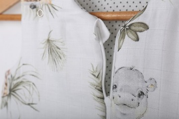 ДЕТСКИЙ МУСЛИНОВЫЙ СПАЛЬНЫЙ МЕШОК, ХЛОПОК 100% BABYMAM