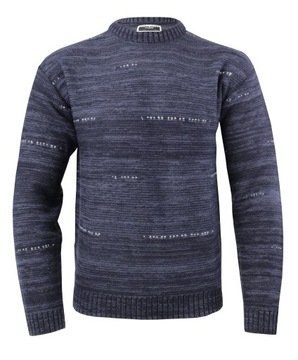 Sweter męski JackJones JCOCONTOUR INJECT KNIT CREW NECK r. L