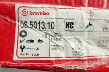 ПЕРЕДНИЕ ТОРМОЗНЫЕ ДИСКИ FORD TRANSIT 254M
