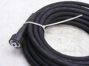 Шланг для мойки высокого давления, армированный тканью, 8 м, M22 1/4