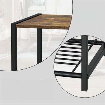 SZAFKA NA BUTY INDUSTRIALNA PÓŁKA NA OBUWIE STOJAK LOFT REGAŁ VINTAGE