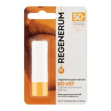 Regenerum, regeneracyjne serum do ust SPF50+, sztyft, 1 sztuka