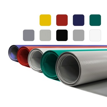 ТОЛСТЫЙ БРЕЗЕНТ 550 г Ширина 1 м 3,20 м Светло-серый RAL 7038