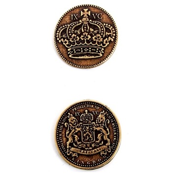 НАБОР ИЗ 3 МОНЕТ IMPEROR METAL LARP RPG