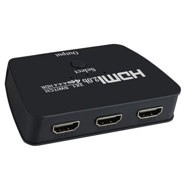 РАЗВЕТВИТЕЛЬ HDMI 1X3 SWITCH 2.0 РАЗВЕТВИТЕЛЬ 4K UHD HDR 3x1 WIREWAY WW411019