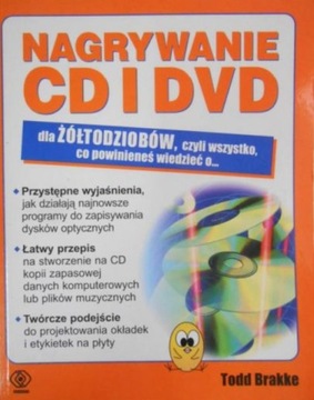 Todd Brakke - Nagrywanie CD i DVD