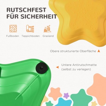 Набор балансировочных камней, 11 камней, противоскользящий, до 80 кг.