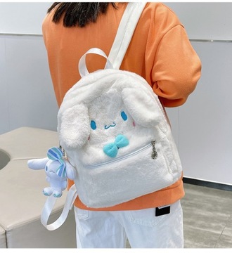 Плюшевая школьная спортивная сумка Sanrio Cinnamoroll