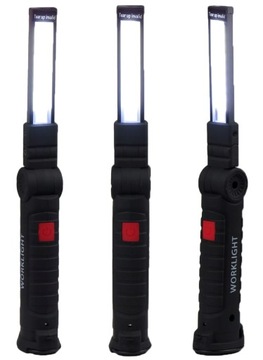 ЛАМПА ДЛЯ МАСТЕРСКОЙ ЛАМПА СВЕТОДИОДНАЯ COB MAGNET 900LM BASS POLAND FINDER