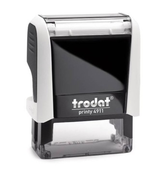 TRODAT PRINTY STAMP 4911 БЕЛЫЙ + ДИЗАЙН ЛАСТИКА