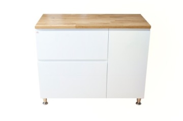 СОВРЕМЕННЫЙ ШКАФ ПОД УМЫВАЛЬНИК, ГЛЯНЦЕВОЕ ДЕРЕВО, ДВЕРЬ ДВЕРЬ