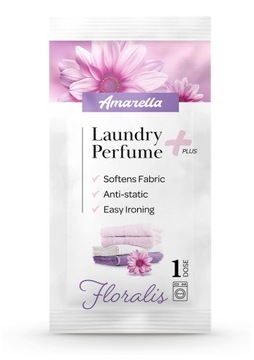 Perfumy do prania Amarella+ zapach FLORALIS 10ml saszetka do płukania