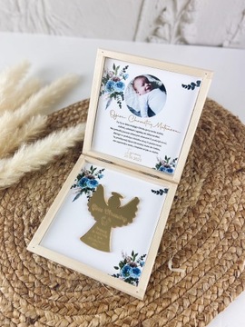 СПАСИБО ПОДАРОК ​​КРЕСТНЫМ РОДИТЕЛЯМ фото + ЗОЛОТОЙ МАГНИТ